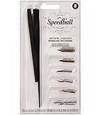 (未使用･未開封品)　スピードボール オブリークセット ペン先6個とオブリークエルボータイプペン軸のセット Speed Ball Art Oblique Dip Pen tu1jdyt スピードボール オブリークセット ペン先6個とオブリーク